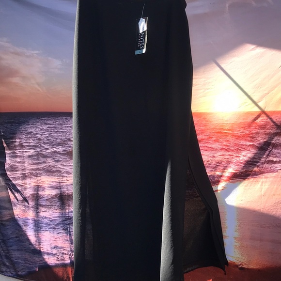 J.R. NITES sheer evening skirt - Picture 1 of 5